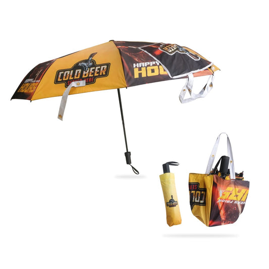 Handbag UV Resistant Folding Umbrellas