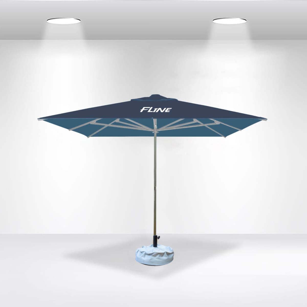 2x2m Square Stock Color Business Shade Umbrellas